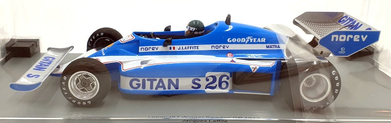 Spark 1/18 Scale Resin 18S679 - Ligier JS7 1977 Swedish GP Laffite Winner