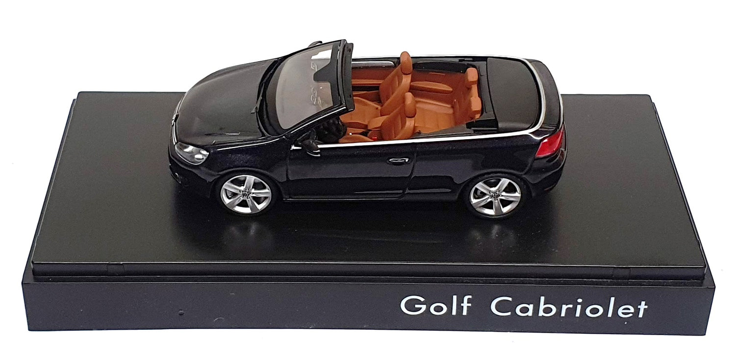 Schuco 1/43 Scale 5K7 099 300 U4V - 2011 VW Golf Cabriolet - Dk. Purple