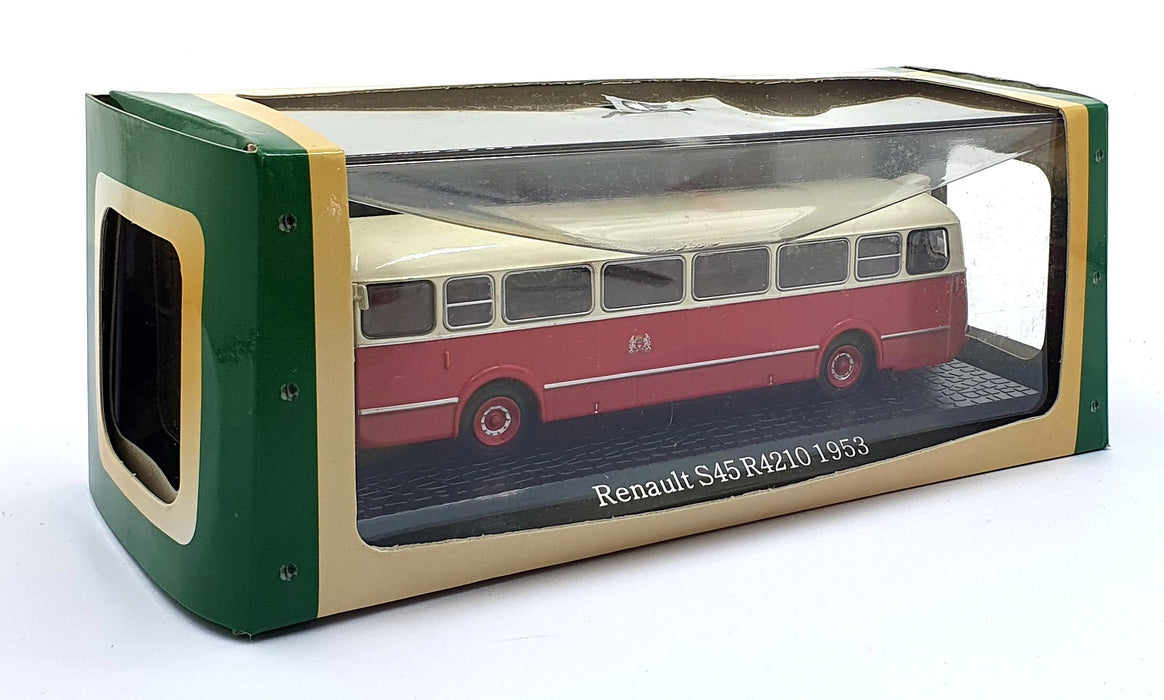 Atlas Editions 1/72 Scale 7 163 135 - 1953 Renault S45 R4210 - Red/Cream