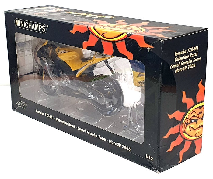 Minichamps 1/12 Scale 122 063046 - Yamaha YZR-M1 Moto GP 2006 Rossi Plain Decals