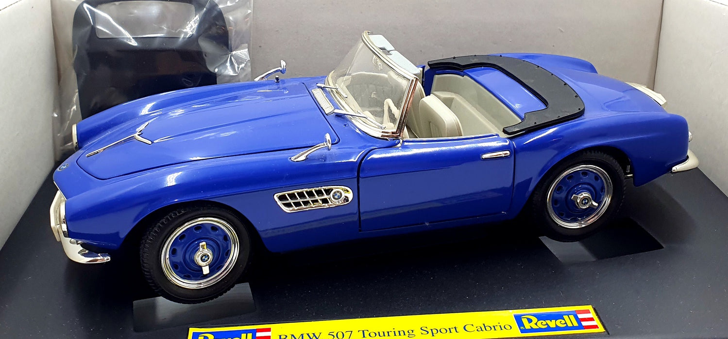 Revell 1/18 Scale Diecast 08810 - BMW 507 Touring Sport Cabrio - Blue