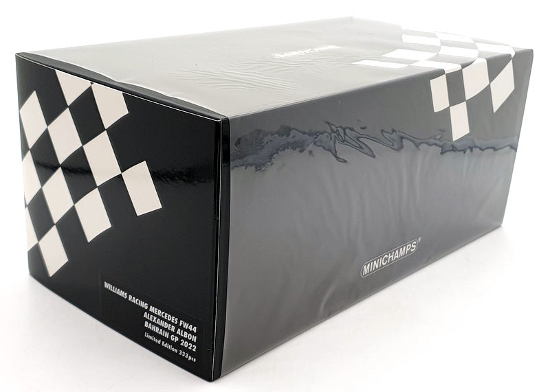 Minichamps 1/18 Scale 117 220123 Williams Racing FW44 Bahrain 2022 A.Albon