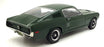 KK Scale 1/12 Scale KKDC120225 1968 Ford Mustang GT Fastback Bullitt Matt Green