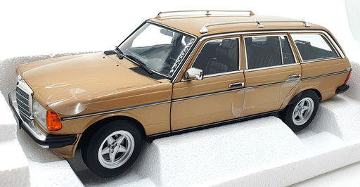 Norev 1/18 Scale Diecast 183739 - Mercedes-Benz 200 T 1982 - Metallic Gold