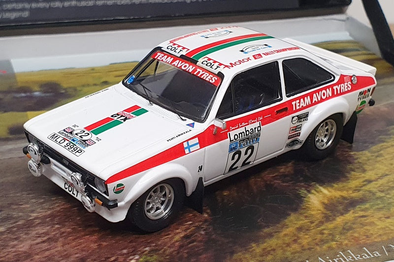 Autocollants RC 10th Pour Ford Escort MK2 1976 Pentti Airikkala - 1:10 - Lot De Décalques Rallye