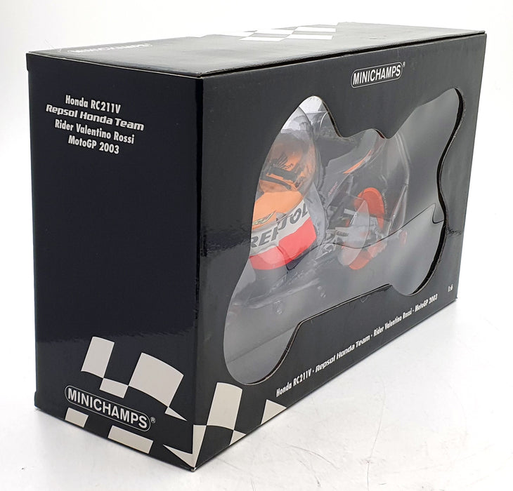 Minichamps 1/6 Scale 062 037146 - Honda RC211V Repsol V.Rossi #46 Moto GP 2003