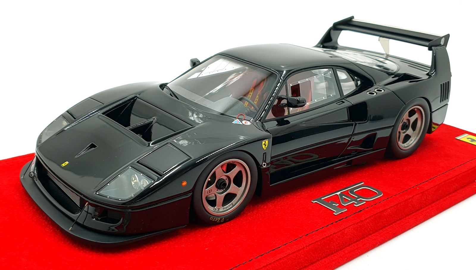 BBR 1/18 Scale Resin P18131B - Ferrari F40 LM 1989 - Gloss Black