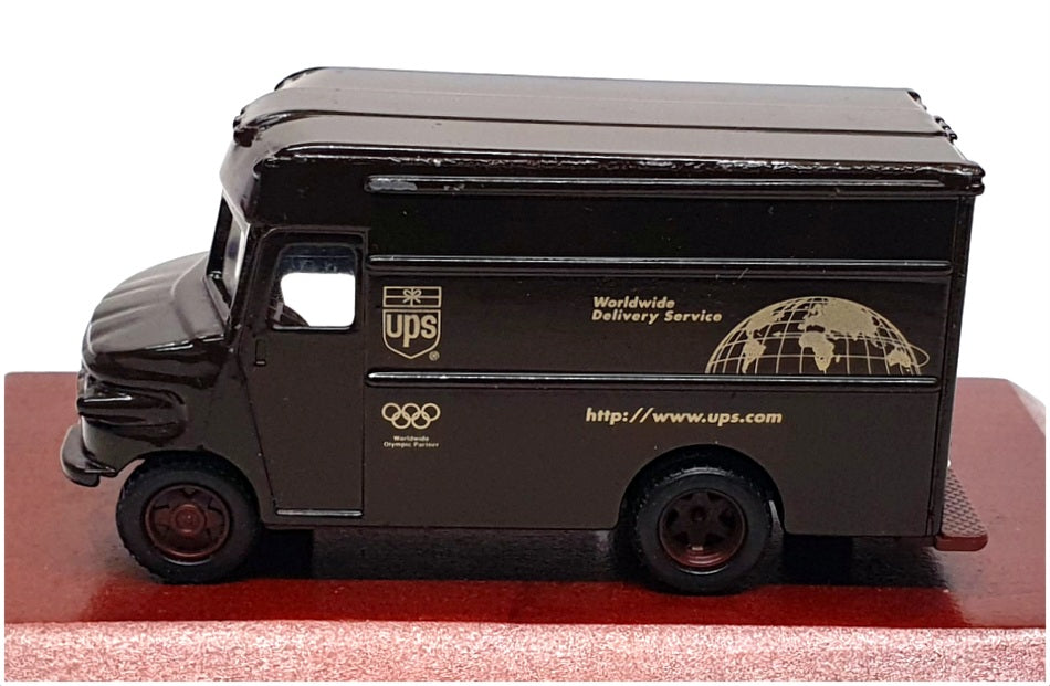 Hermann 19cm Long Diecast 001721 - UPS 90th Anniversary Delivery Van - Brown