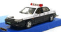 Cararama 1/43 Scale 200226B - SAAB Police Car 110 - White