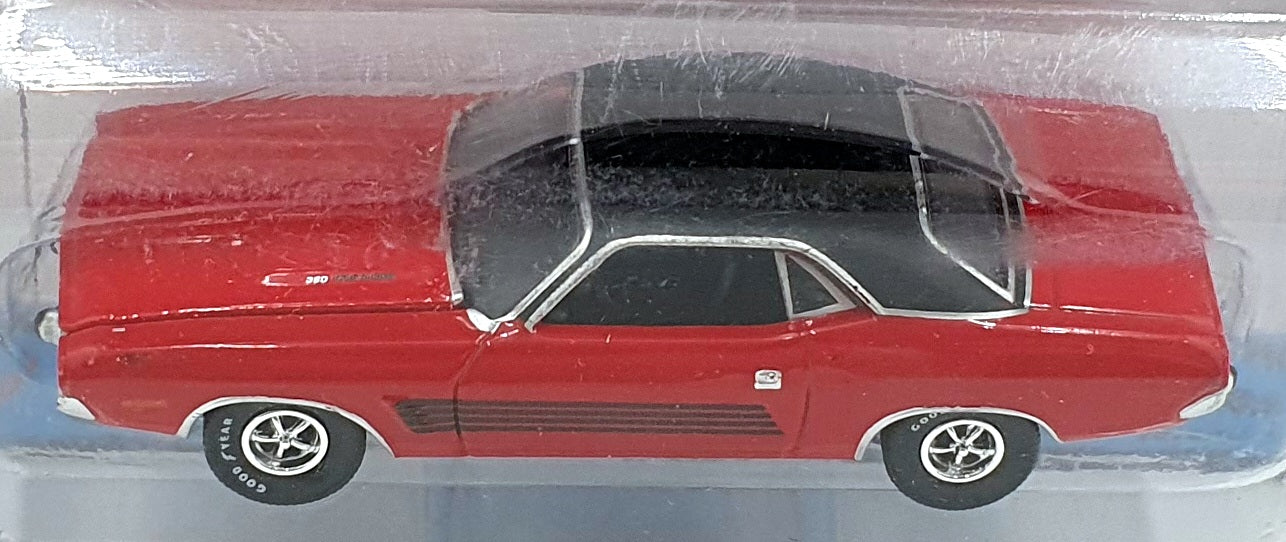 Auto World 1/64 Scale AW64382 - 1974 Dodge Challenger Rally - Red