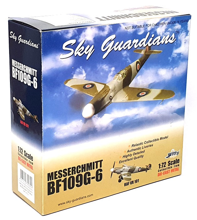 Witty Wings 1/72 Scale WTW-72-003-011 - Messerschmitt BF109G-6 RAF VX 101