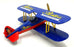 Liberty Speccast Approx 28cm Wingspan 37552 - 1934 Stearman Bi Plane