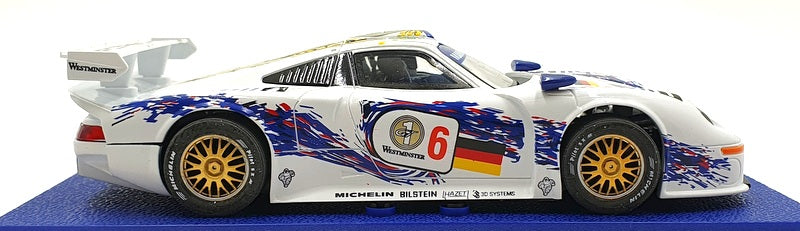 Scalextric Car Model 1/32 Scale Slot Car C2045 - Porsche Works GT 1 #6