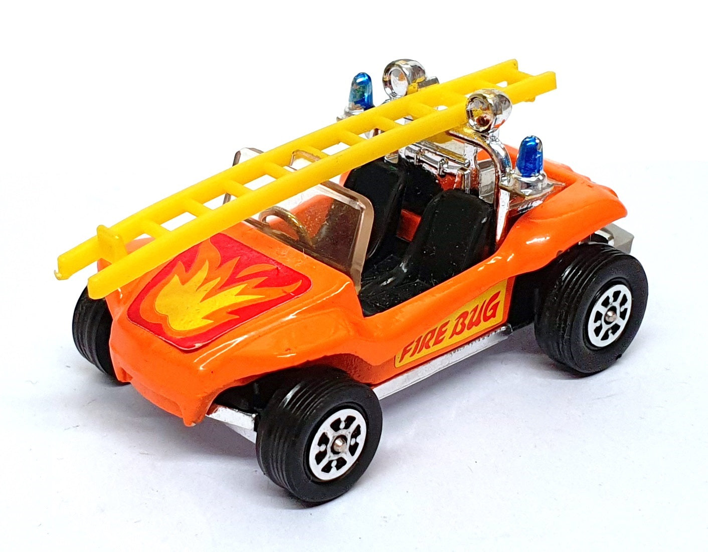 Corgi Toys Appx 6.5cm Long Original Diecast 395 - Fire Bug - Orange