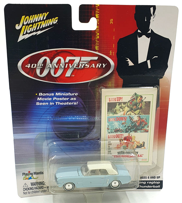 Johnny Lightning 1/64 Scale 261-05 - Ford Mustang Ragtop 007 Thunderball