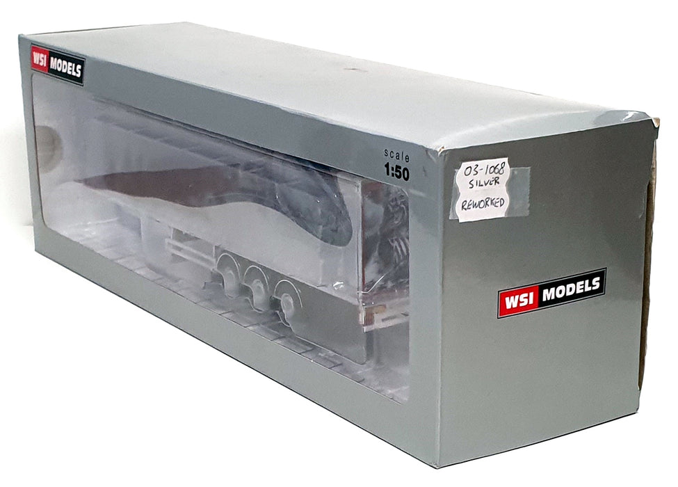 WSI 1/50 Scale 03-1068 - Pacton 3 Axle Curtainside Trailer A.J. Nast REWORKED