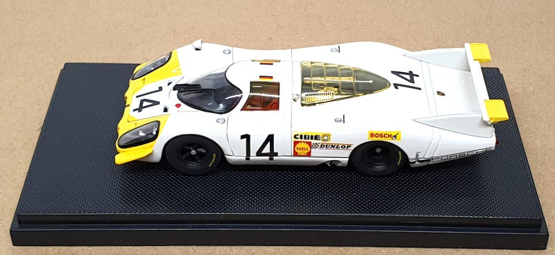 Ebbro 1/43 Scale 750 - Porsche 917 #14 Le Mans 1969 - White/Yellow
