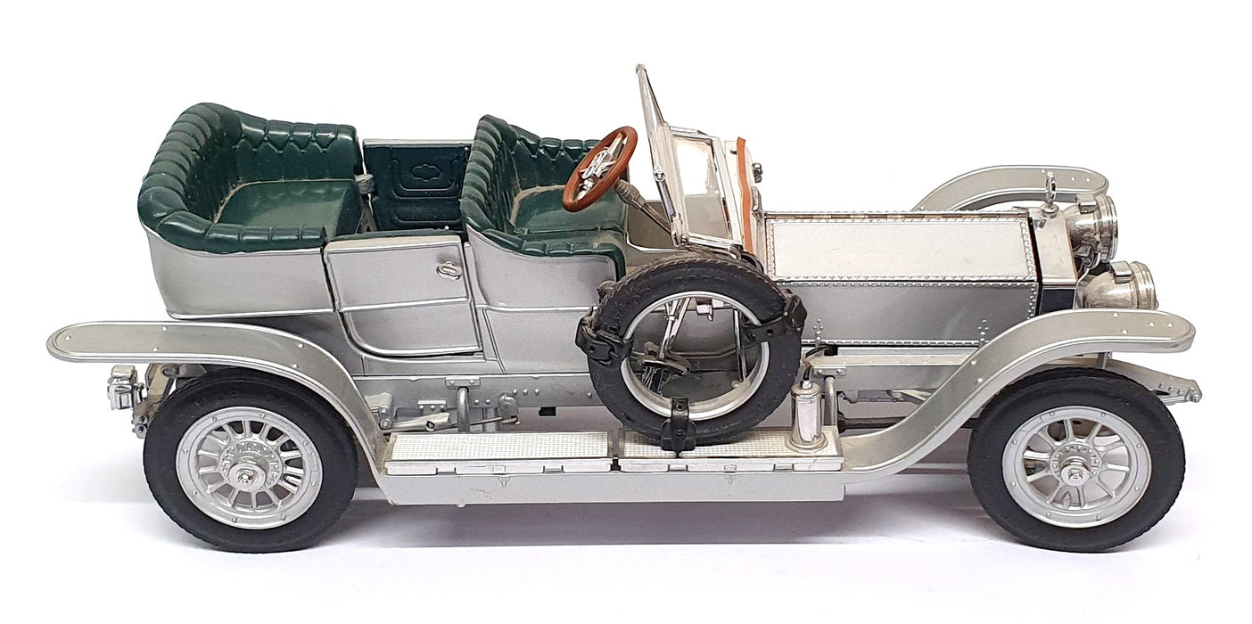 Franklin Mint 1/24 Scale 150326D - 1907 Rolls Royce Silver Ghost - Silver