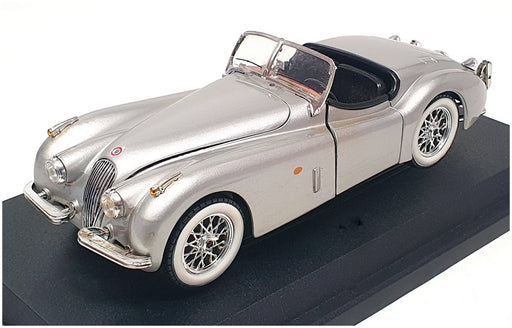 Burago 1/24 Scale 18-22018 - Jaguar XK120 Roadster - Silver