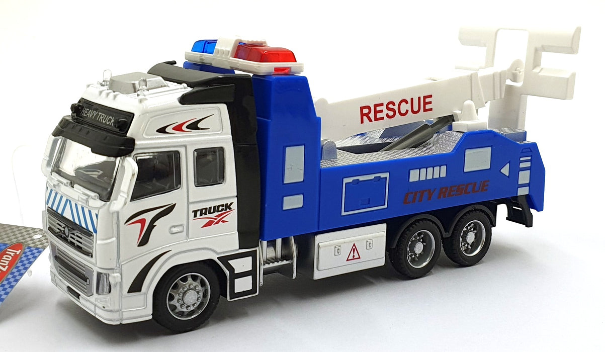 TranzMasters 20cms Pull Back and Go TY1003 - Pick Up Rescue Vehicle