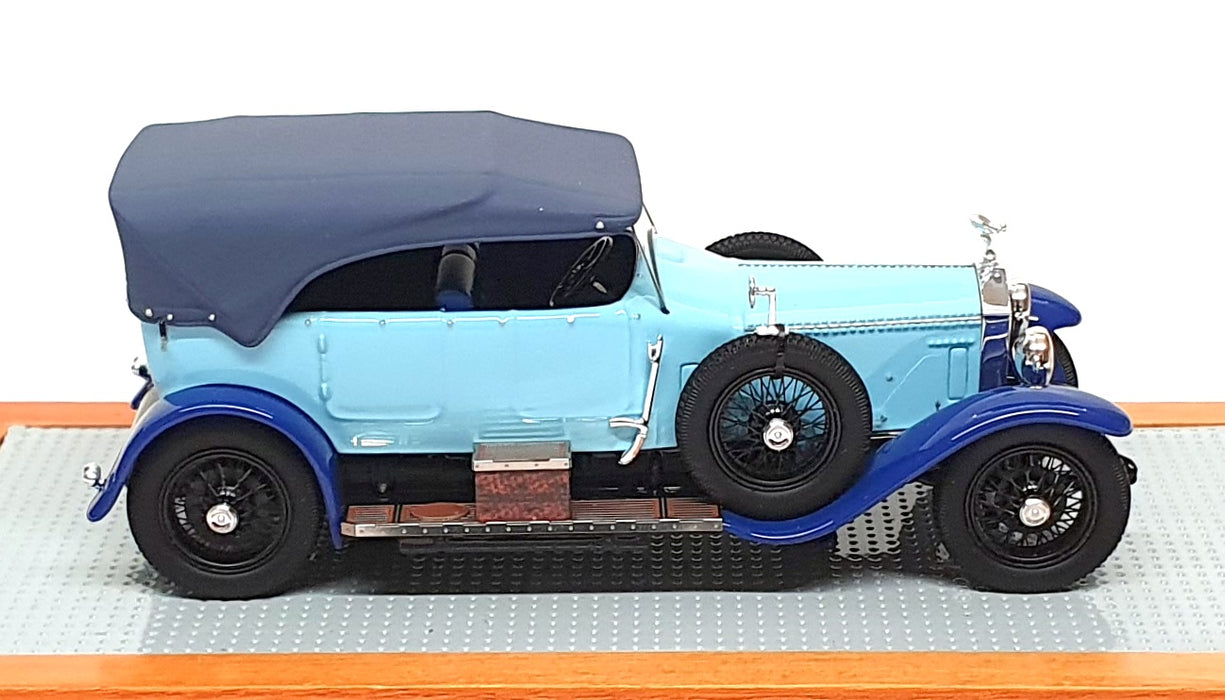 Ilario 1/43 Scale IL43116 - 1924 Rolls Royce Silver Ghost Torpedo Tourer - Blue