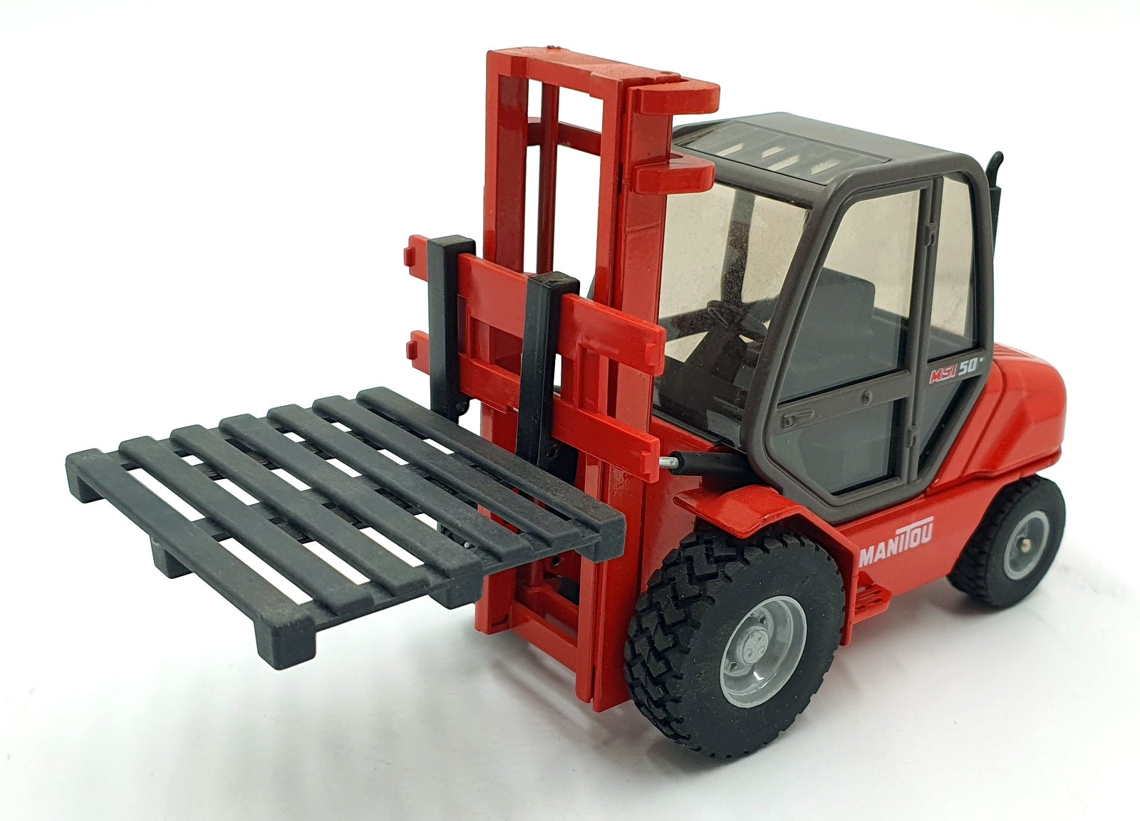 Joal 1/25 Scale Diecast 200 - Manitou MSI 50 Forklift - Red/Grey