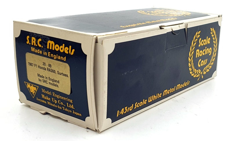 S.R.C. Models 1/43 Scale Unbuilt Kit 20-89 1967 F1 Honda RA300 - Surtees