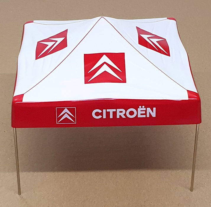 Unknown Brand 1/43 Scale UK143G - Citroen Garage Gazebo - Red/White