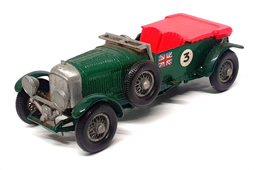 Matchbox 9cm Long Diecast Y-5 - 1929 Bentley 4.5L Blower #3 - Green