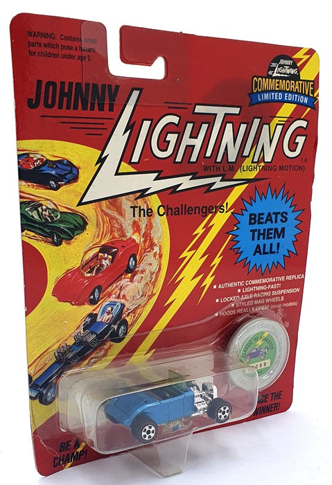 Johnny Lightning 1/64 Scale 100-150 - The Challengers Classic '32 Roadster Blue