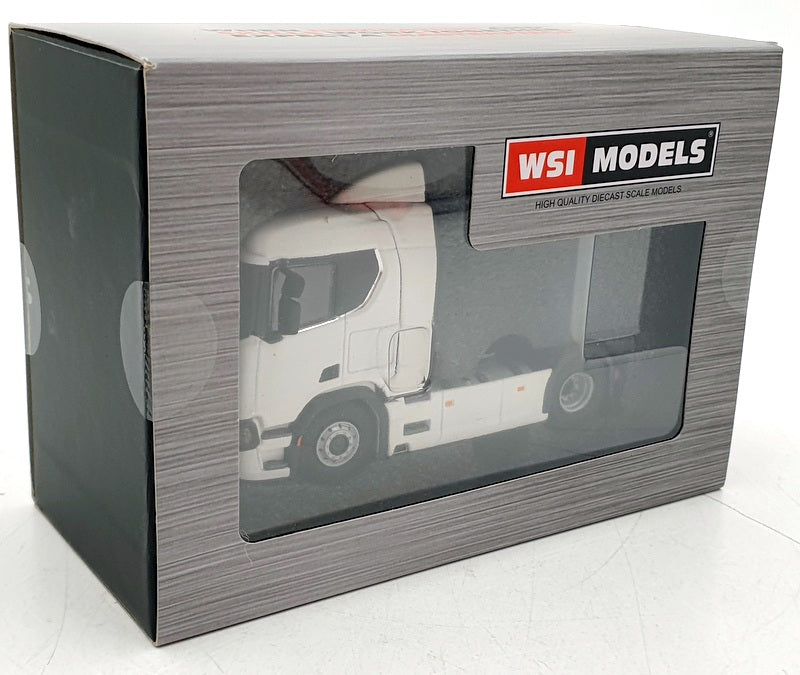 WSI Models 1/50 Scale 03-2004 - Scania R Normal I CR20N 4x2 Truck - White