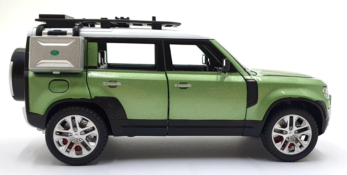 CHE ZHI 1/24 Scale Diecast CZ607 - Land Rover Defender - Met. Green