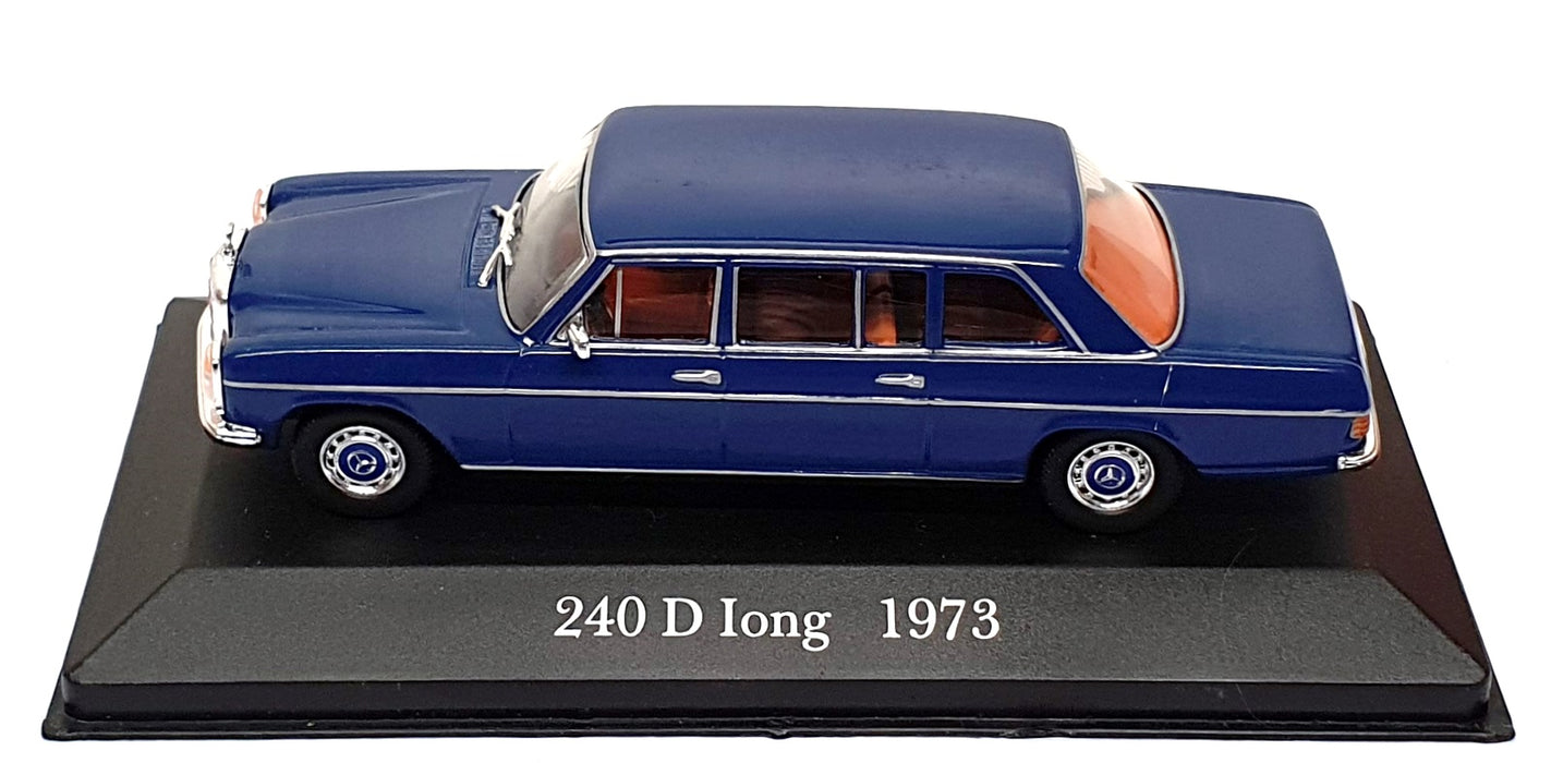 Altaya 1/43 Scale Diecast AT240B - 1973 Mercedes Benz 240 D Long - Blue