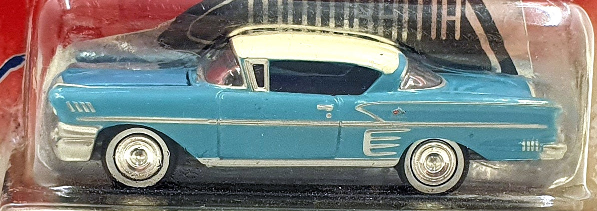 Johnny Lightning 1/64 Scale 434-01 - 1958 Chevrolet Impala - Blue