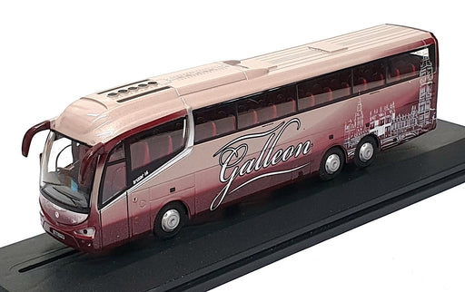 Oxford Diecast 1/76 Scale 76IR6004 - Scania Irizar i6 Galleon Travel - Purple