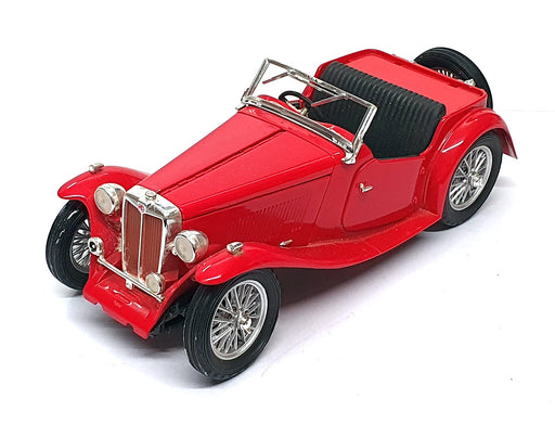 Road Signature 1/18 Scale Diecast 17626X - MG TC Midget - Red