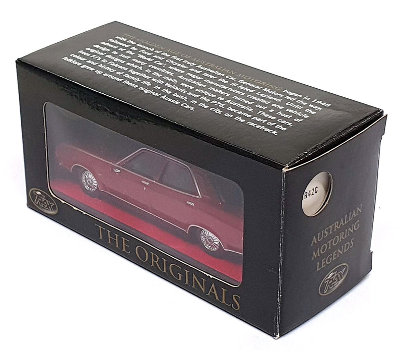 Trax 1/43 Scale Diecast TR42C - 1973 Leyland P76 Super - Deep Red