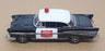 Matchbox 1/43 Scale DYM38023 '57 Chevrolet Bel Air Atlanta Police - Black/White