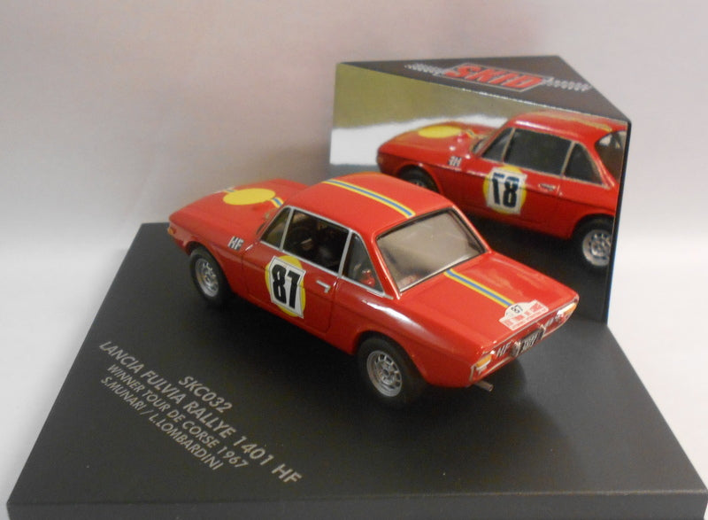 Skid 1/43 Scale Diecast Model SKC032 LANCIA FULVIA RALLY 1401 HF WINNER 1967