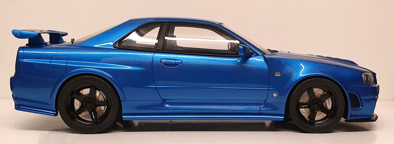 Otto Models 1/12 Scale Resin G082 - Nissan Skyline GTR R34 Z Tune - Blue
