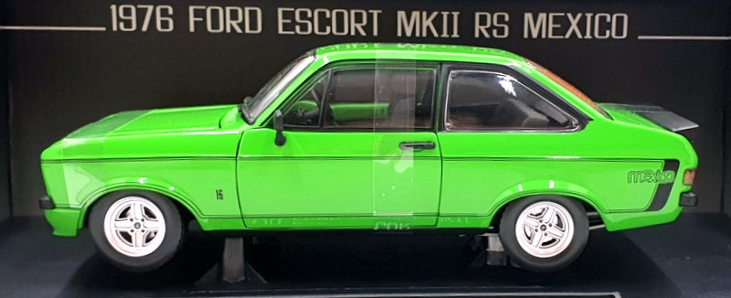 Sun Star 1/18 Scale 4635R - 1976 Ford Escort MKII RS Mexico - Signal Green