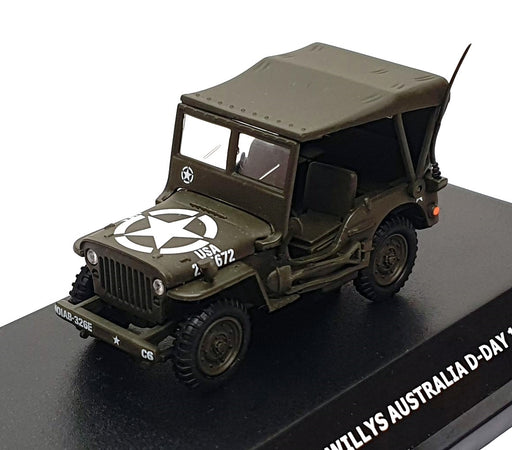 Wemi Models 1/43 Scale 20171 - Willys Jeep Australia D-Day 1944 - Green