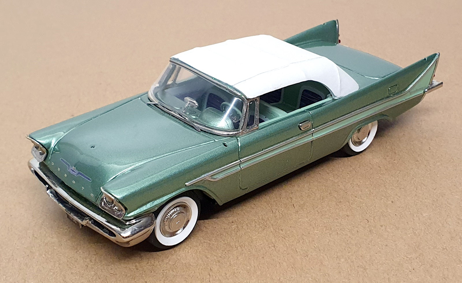 Western Models 1/43 Scale WMCE48 - 1958 Desoto Firedome Top Up Convertible