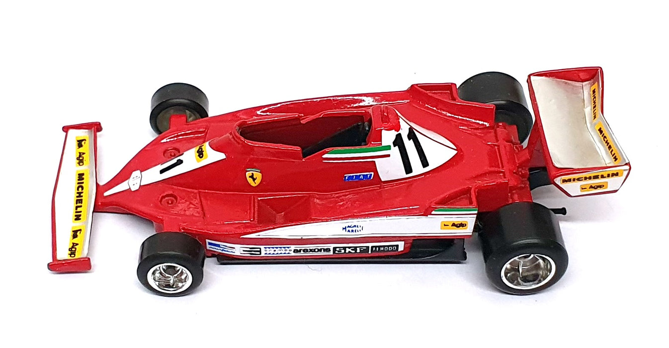 Polistil 1/41 Scale Diecast CE111 - F1 Ferrari 312 T3 Race Car #11 Lauda - Red
