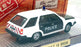 Norev 1/43 Scale Diecast CSK75 - Renault 18 Break Police Car - Black/White