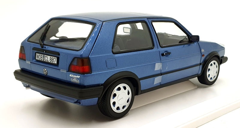 Norev 1/18 Scale 188562 - 1988 Volkswagen Golf '10 Millionen' - Met. Blue