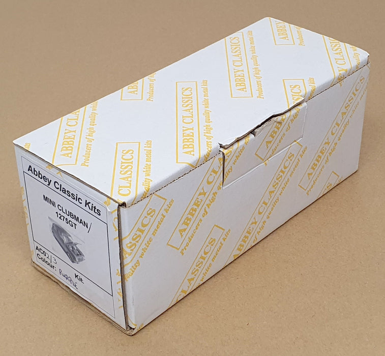 Abbey Classics 1/43 Scale AC02/3 - Mini Clubman 1275GT - Purple