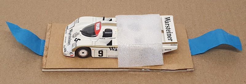 Starter 1/43 Scale Built Kit KT002 - Porsche 956 Warsteiner 1984 #9 Brun/Bayern