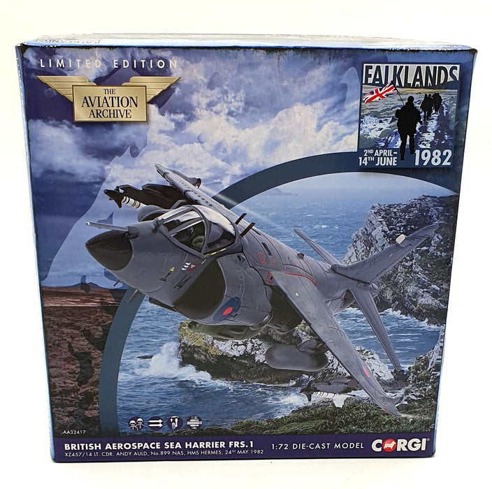 Corgi 1/72 Scale AA32417 - British Aerospace Sea Harrier FRS. 1 May 1982