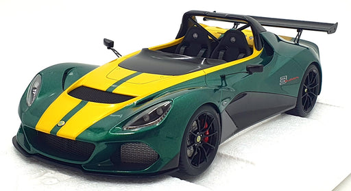 Autoart 1/18 Scale Diecast 75392 - Lotus 3-Eleven - Metallic Green/Yellow